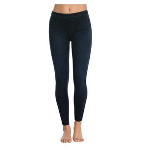 SPANX Jean-ish Ankle Leggings Dark Denim